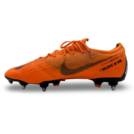 Romelu Lukaku Match Worn, 7 Goals & 1 Assist, Photo-Matched Nike Mercurial Vapor 12 Elite - 2017/18