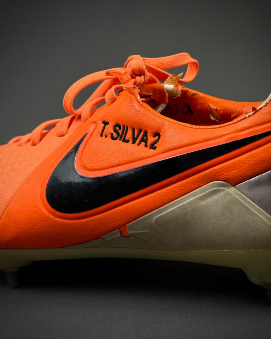 Thiago Silva | Match-Worn Boots | 2013/14 | 6 Clean Sheets | 1 Goal | PSG & Brazil