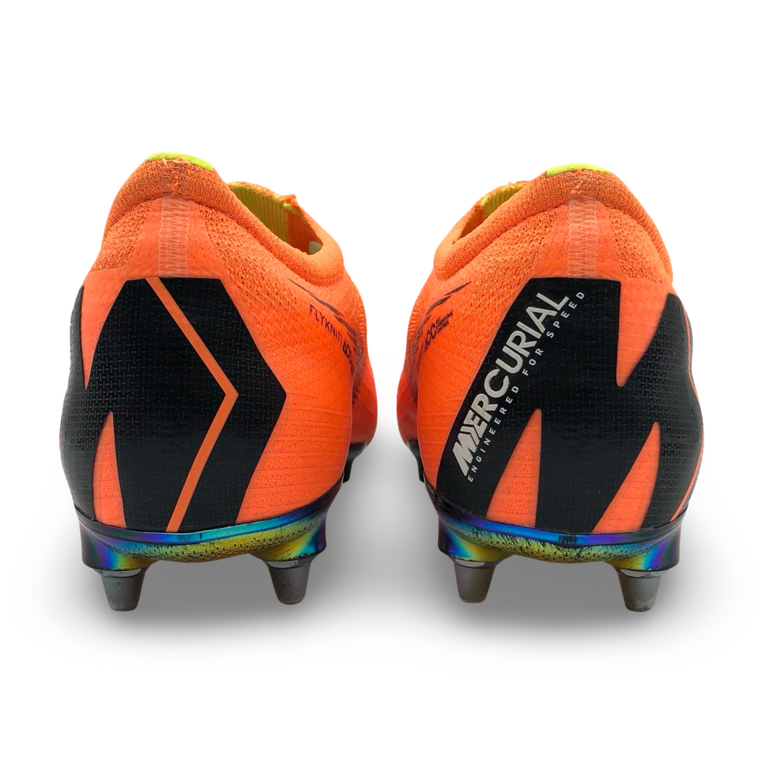 Theo Hernández Match Worn Nike Mercurial Vapor 12 Elite 2017/18