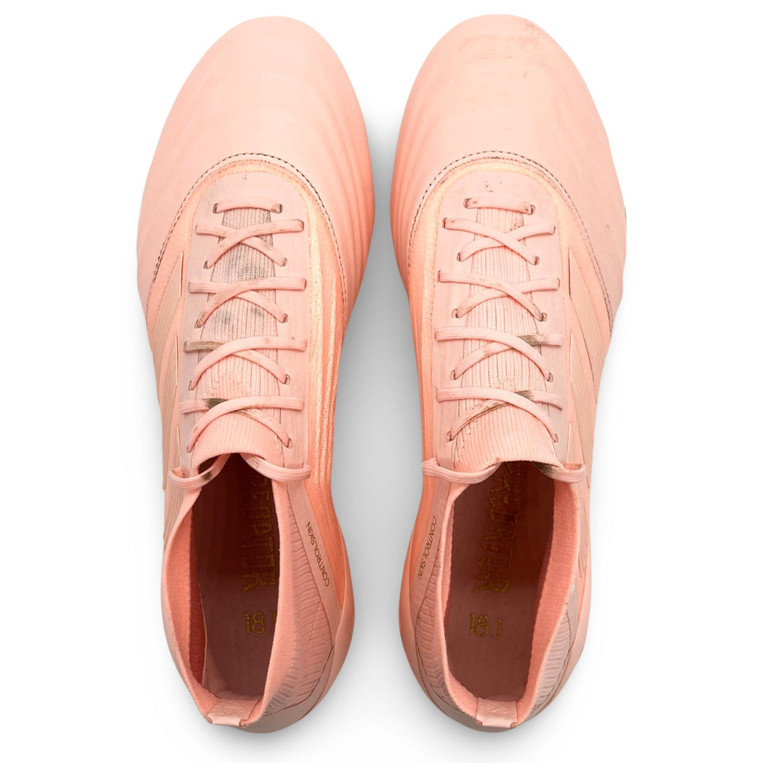 David Silva Match Worn Adidas Predator 18.1 2018/19