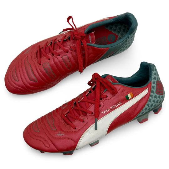 Yaya Touré | Match Worn | Photo-Matched | 2014/15 | 2 Goals Scored | Puma EvoPower 1.2 'Dragon' Edition