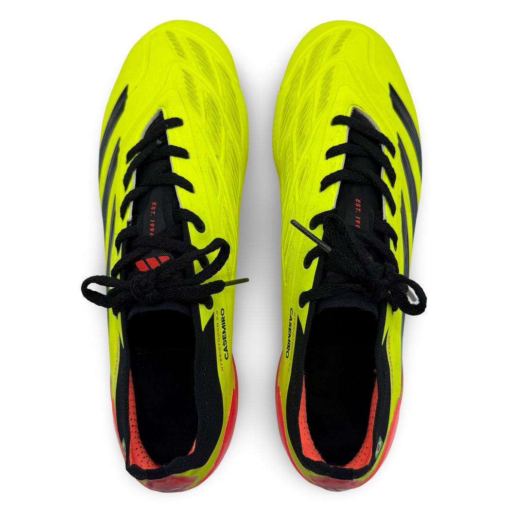 Casemiro Match Worn, Photo-Matched Adidas Predator Elite - 2023/24