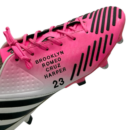 Adidas Predator LZ DB Special Edition Usada por Sir David Beckham e Fotocombinada - 2012/13