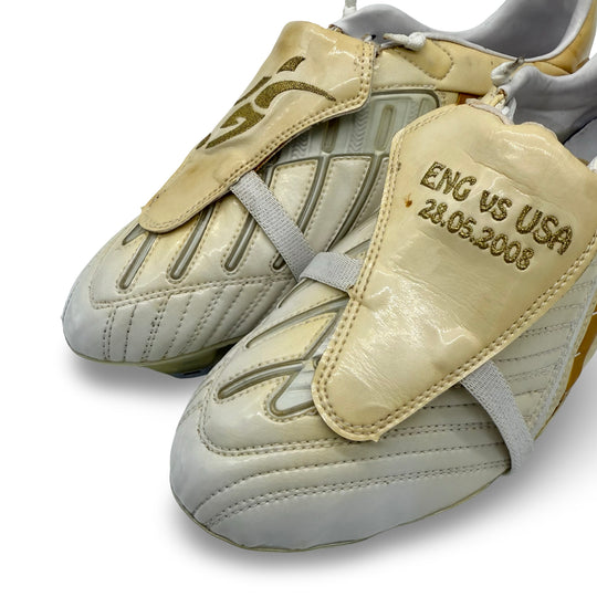 Sir David Beckham Match Issued Adidas Predator Powerswerve - England vs USA, 2008