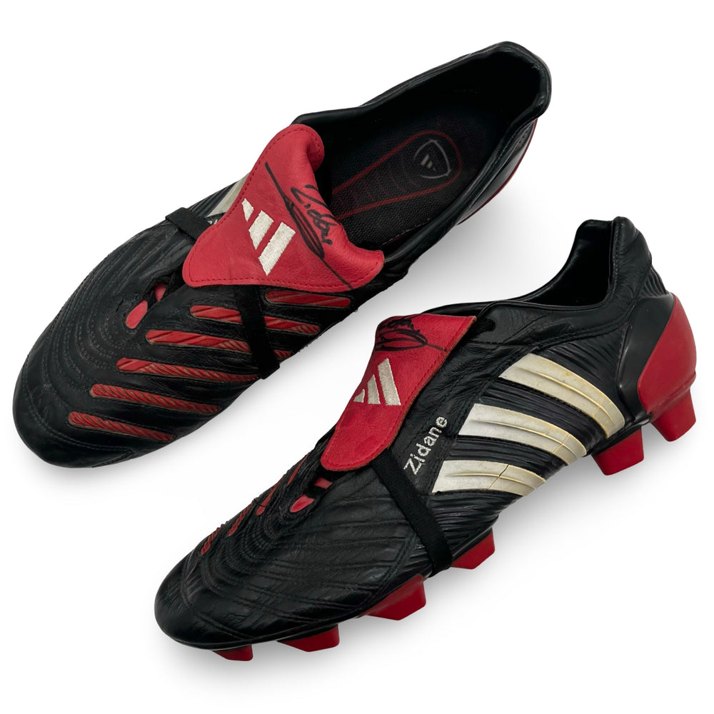 Zinedine Zidane | Match-Worn Boots | Photo-Matched | Dual Hand-Signed | 2004/05 | 1 Goal | 1 Assist | Real Madrid