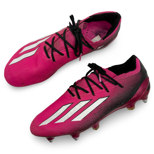 Lisandro Martínez Match Worn, 1 Goal Scored, Photo-Matched Adidas X Speedportal.1 - 2023 Carabao Cup Final & 2022/23