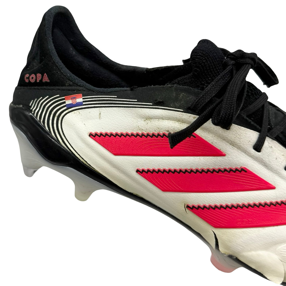 Joško Gvardiol Match Worn, 2 Goals & 2 Assists, Photo-Matched Adidas Copa Pure III Elite - 2024/25, 2025 FA Cup Final