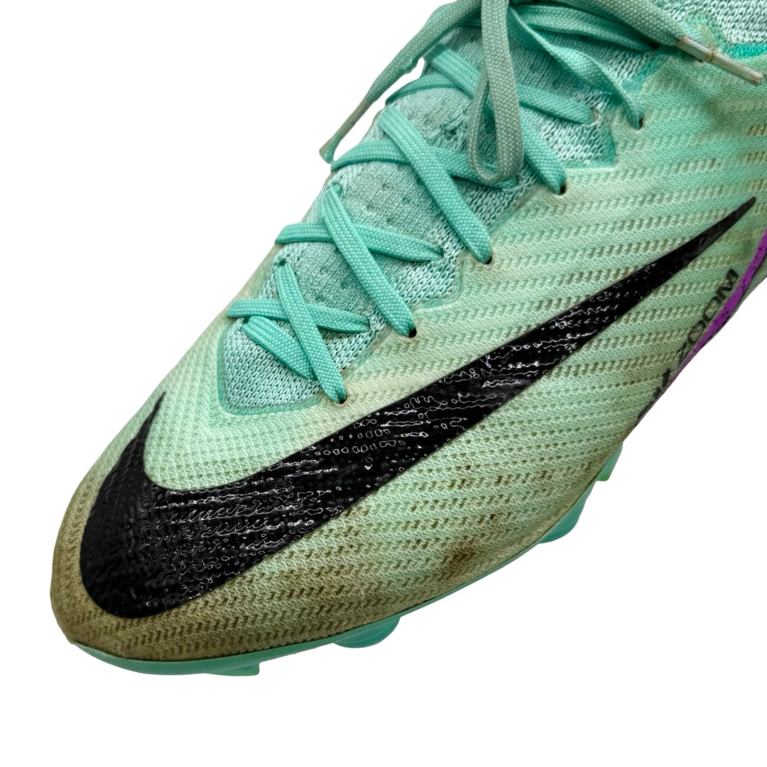 Jérémy Doku Match Worn, 2 Goals & 4 Assists, Photo-Matched Nike Mercurial Vapor 15 Elite - 2023/24 4-In-A-Row Season, PL Assist Record