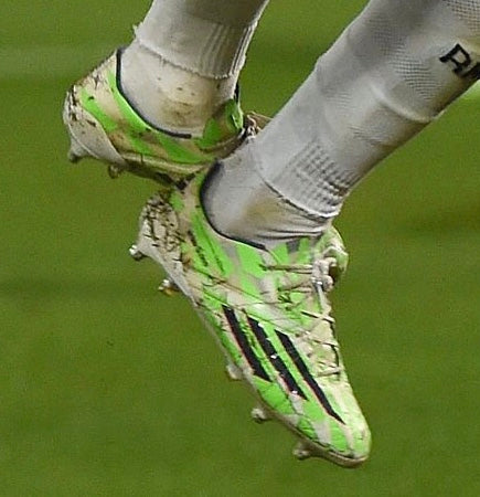 Marcelo Match Worn, 1 Goal Scored, Photo-Matched Adidas F50 Adizero Leather - 2014/15