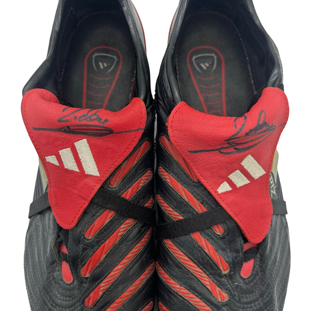 Zinedine Zidane | Match-Worn Boots | Photo-Matched | Dual Hand-Signed | 2004/05 | 1 Goal | 1 Assist | Real Madrid