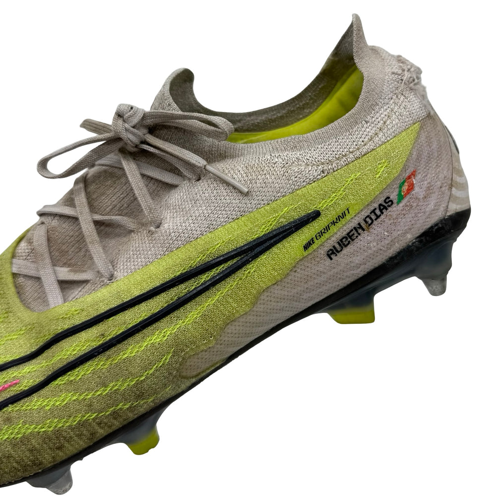Rúben Dias | Match-Worn Boots | Photo-Matched | 2022/23 Treble-Winning Season | UCL Quarters, Semis & Final | FA Cup Final | 5 Clean Sheets
