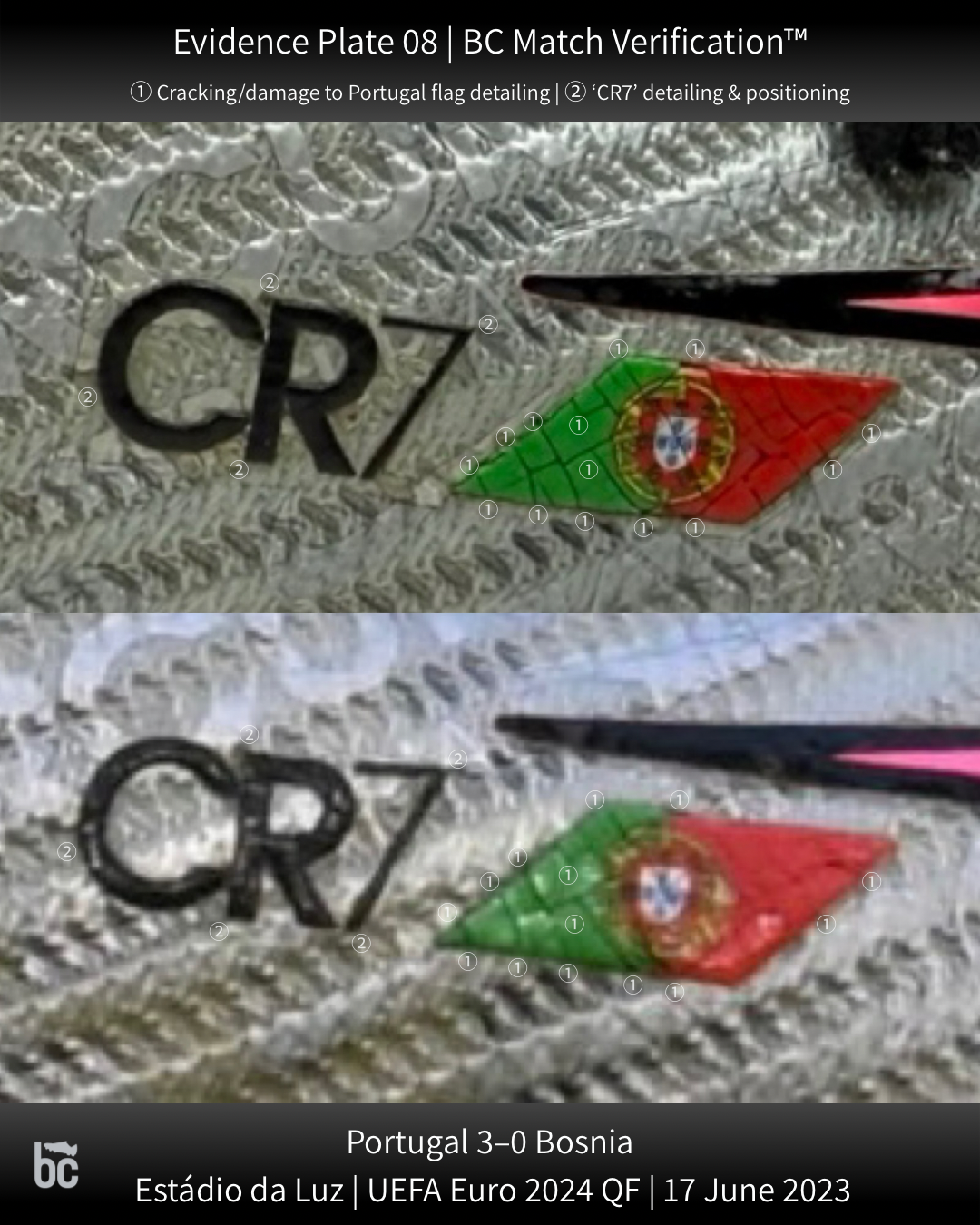 Cristiano Ronaldo | Match-Worn Boots | 2022/23 | 4 Goals | 200th International Cap | Al Nassr & Portugal