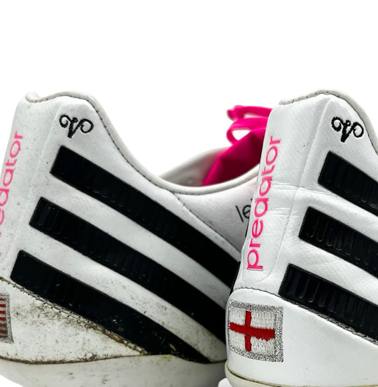 David Beckham Match Worn, Photo-Matched Adidas Predator LZ DB Special Edition - 2012/13