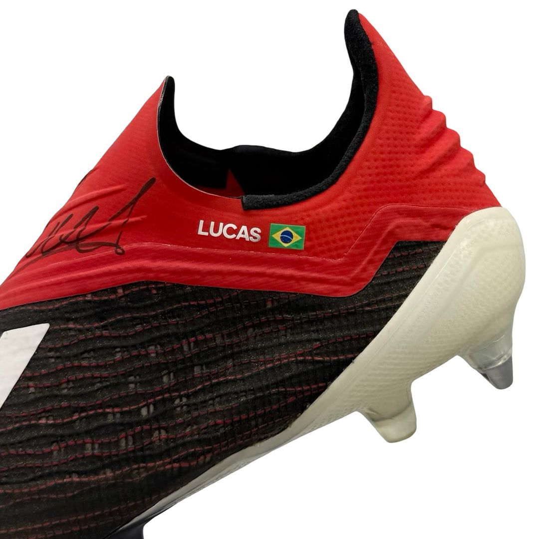 Lucas Moura | Match-Worn | Dual Hand-Signed | Photo-Matched | 2018/19 | 3 Goals | 1 Assist | Adidas X18+