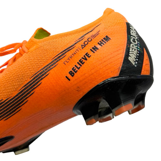 Romelu Lukaku Training Worn Nike Mercurial Vapor 12 Elite - 2017/18