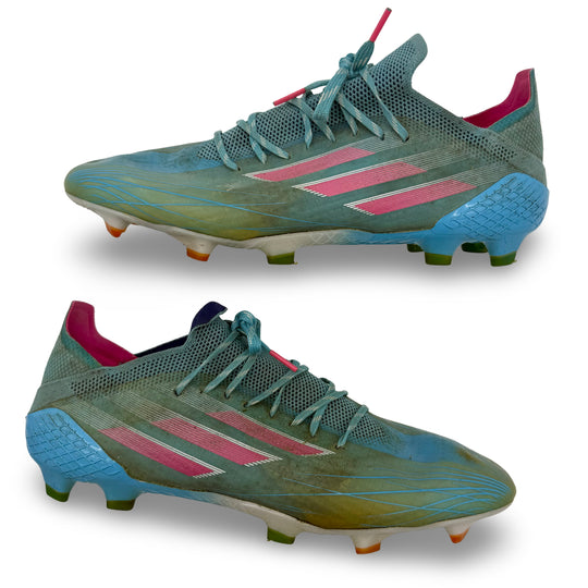 Anthony Martial Match Worn, 8 Goals & 2 Assists, Photo-Matched Adidas X Speedflow.1 - 2022/23