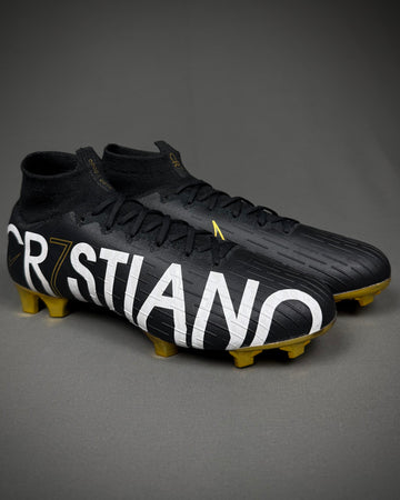 Cristiano Ronaldo | Match-Issued Boots | CR7 Black Gold | 2018/19 | Juventus