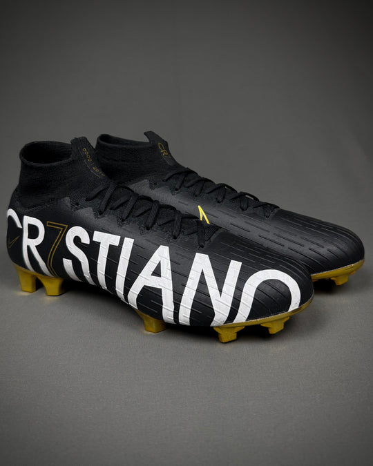 Cristiano Ronaldo | Match-Issued Boots | CR7 Black Gold | 2018/19 | Juventus