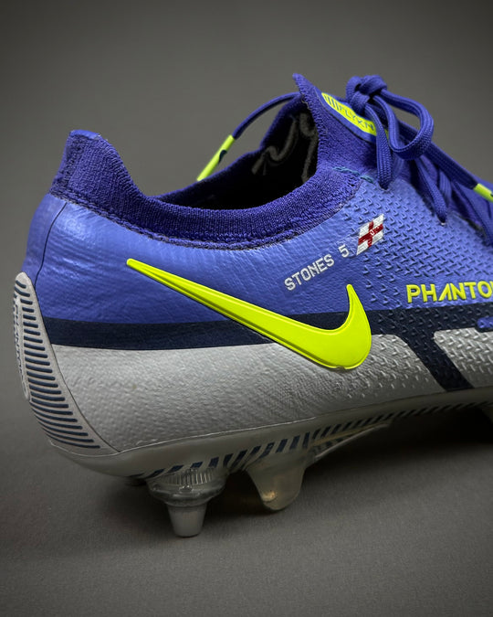 John Stones | Match-Worn Boots | 2021/22 | 2 Goals | 11 Clean Sheets | Manchester City & England