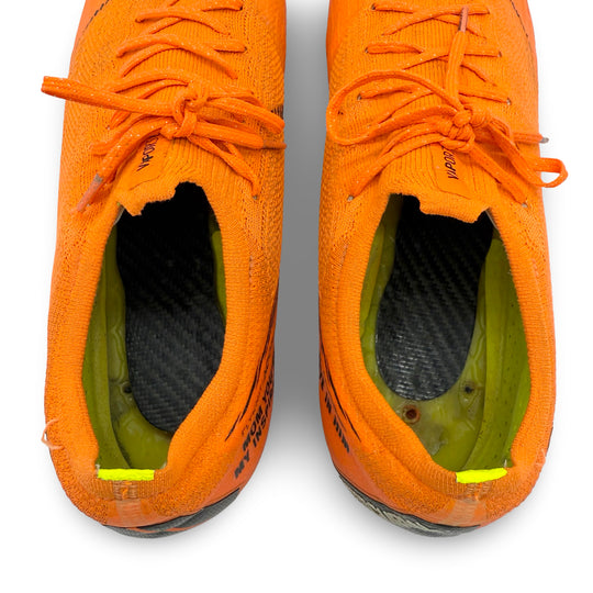 Romelu Lukaku Training Worn Nike Mercurial Vapor 12 Elite - 2017/18