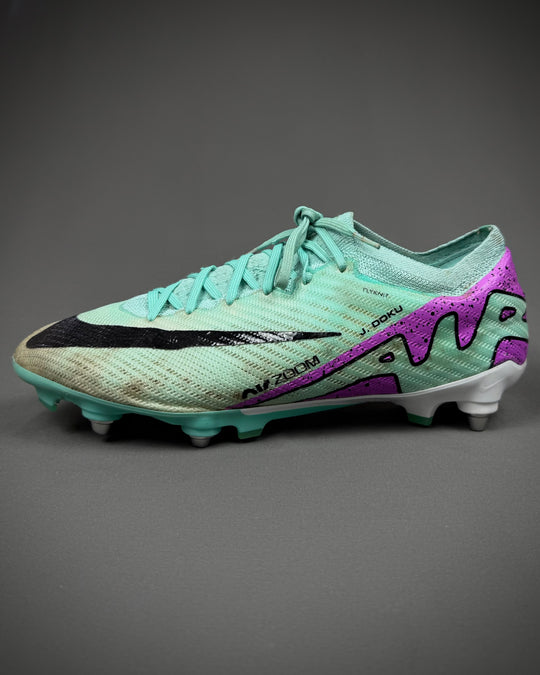 Jérémy Doku | Match-Worn Boots | 2023/24 | Premier League Assist Record | 2 Goals | 4 Assists | Manchester City