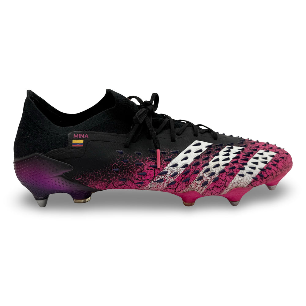 Yerry Mina Match Worn, Dual Signed Adidas Predator Freak.1 - 2021 Copa América & 2021/22