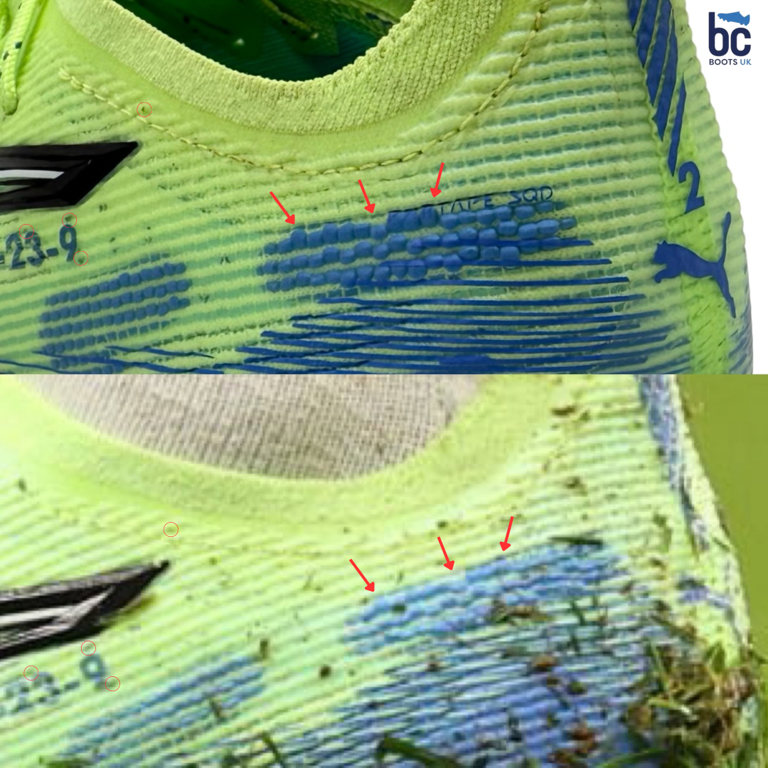 Puma Ultra 5 Ultimate de Kyle Walker, último partido con el Manchester City, fotocombinada - 2024/25