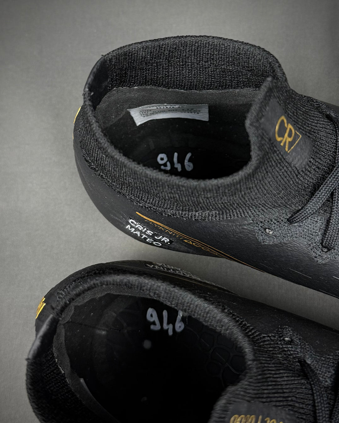 Cristiano Ronaldo | Match-Issued Boots | CR7 Black Gold | 2018/19 | Juventus