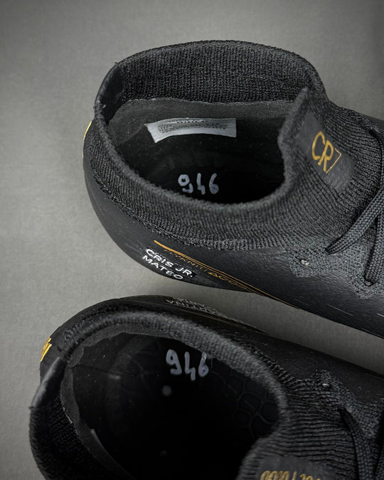 Cristiano Ronaldo | Match-Issued Boots | CR7 Black Gold | 2018/19 | Juventus
