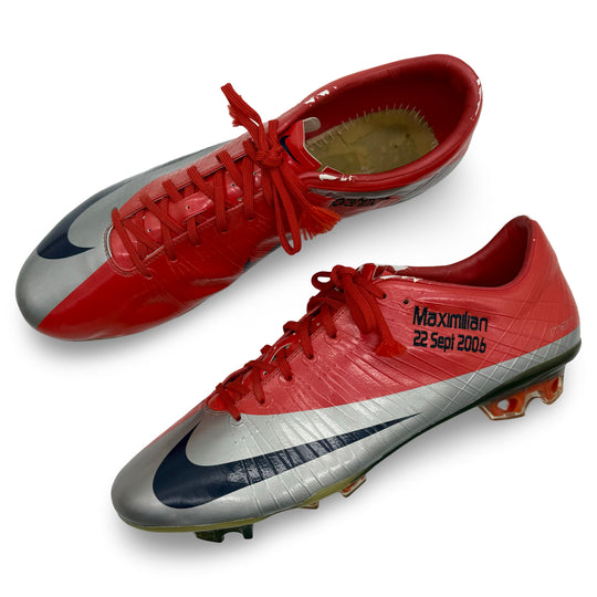 Zlatan Ibrahimović Match Worn, 4 Goals Scored, Nike Mercurial Vapor Superfly I - 2008/09