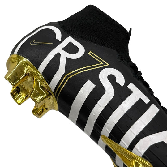 Cristiano Ronaldo | Match-Issued Boots | CR7 Black Gold | 2018/19 | Juventus