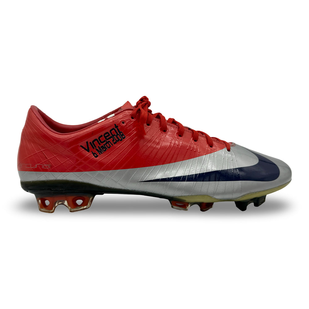 Zlatan Ibrahimović Match Worn, 4 Goals Scored, Nike Mercurial Vapor Superfly I - 2008/09