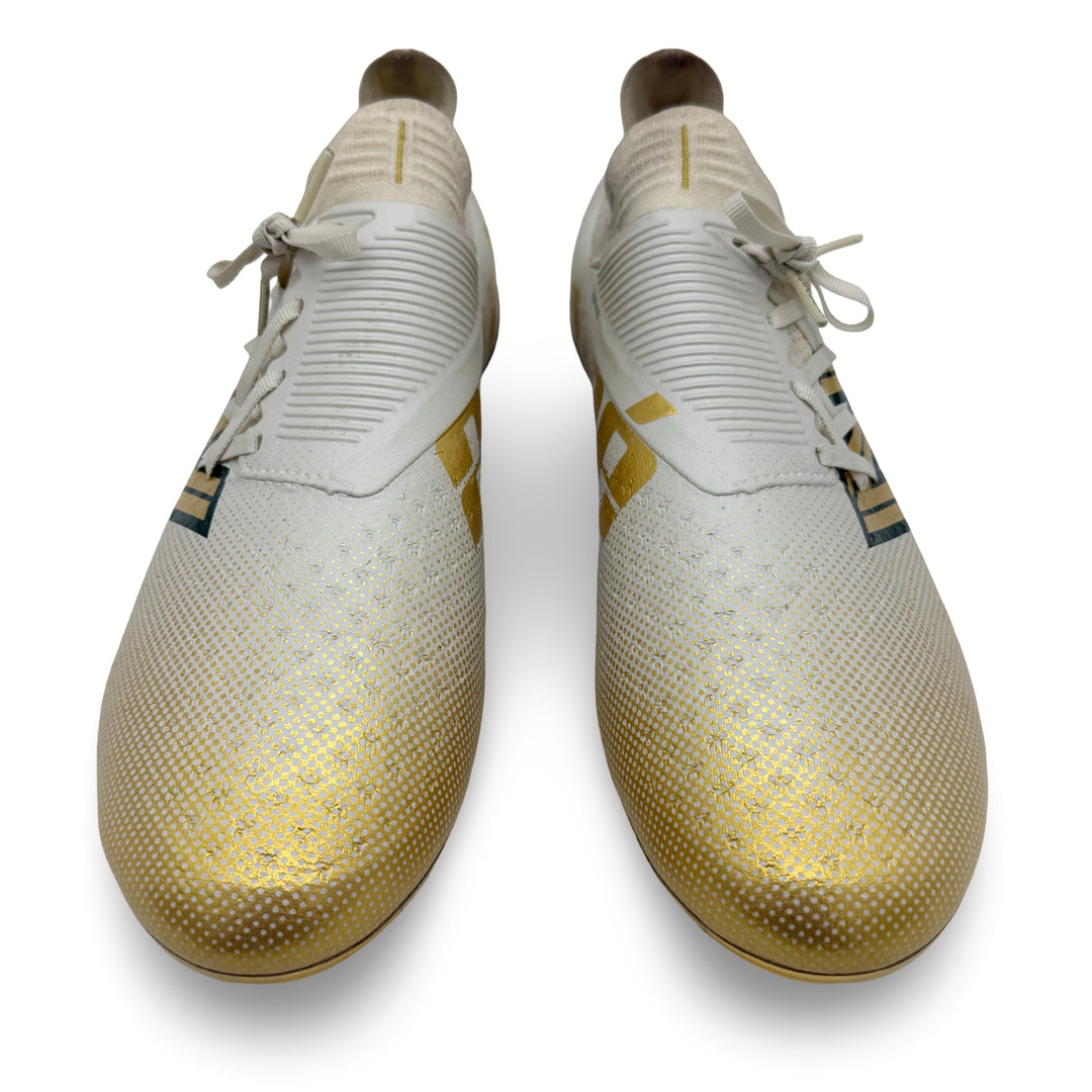 Bukayo Saka Match Worn New Balance Furon V7+ ‘Aimé’ Signature Edition - UEFA Euro 2024