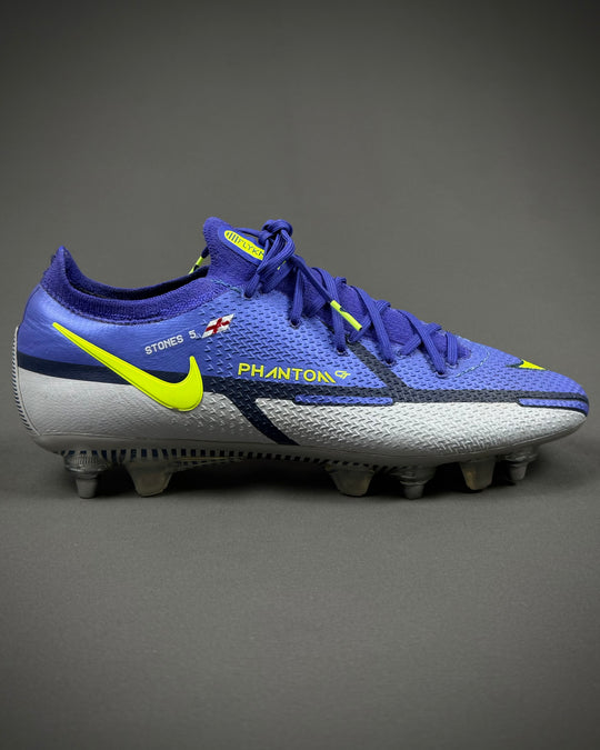 John Stones | Match-Worn Boots | 2021/22 | 2 Goals | 11 Clean Sheets | Manchester City & England