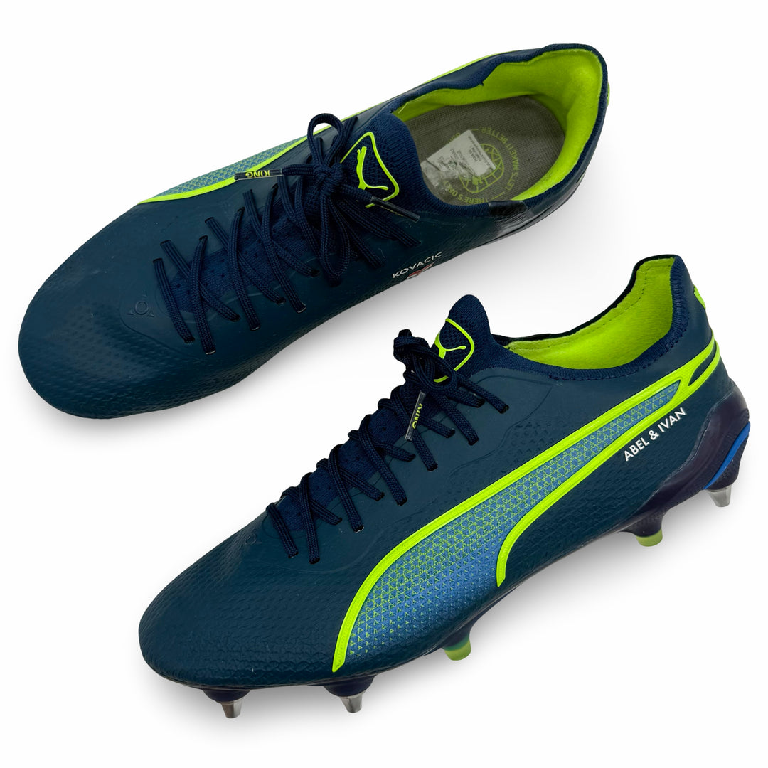 Mateo Kovačić Match Worn Puma King Ultimate - 2023/24 4-In-A-Row Season
