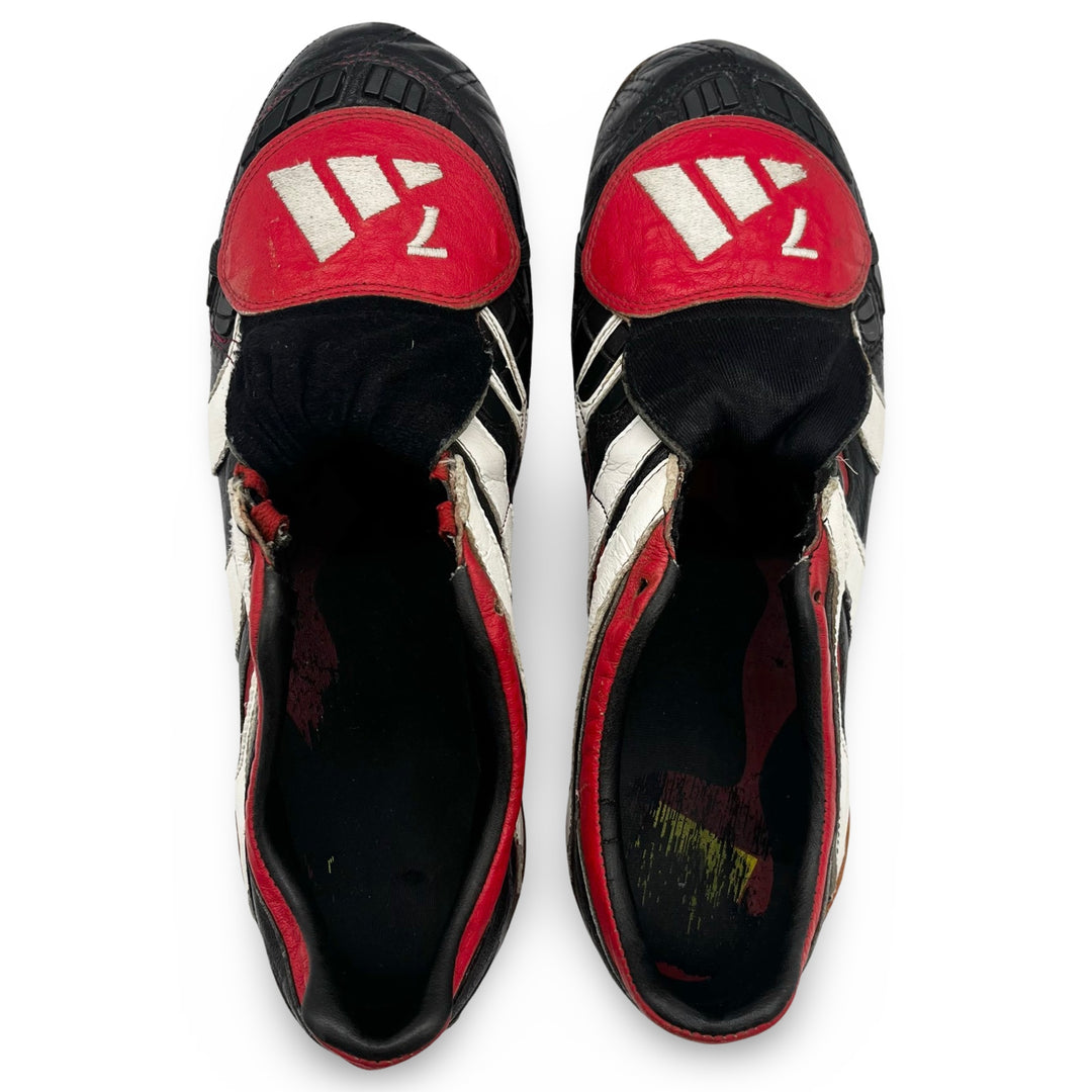 David Beckham Match Worn, Photo-Matched Adidas Predator Accelerator - 1997/98 & 1998/99 Treble Season