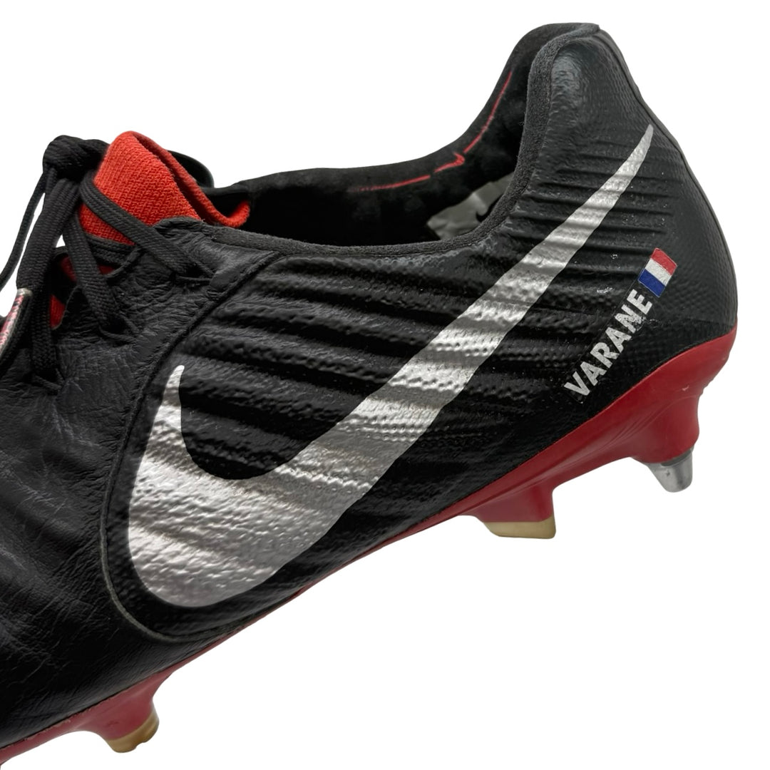 Raphaël Varane Match Worn, Photo-Matched Nike Tiempo Legend VII  - 2018/19 & 2018 UEFA Super Cup Final