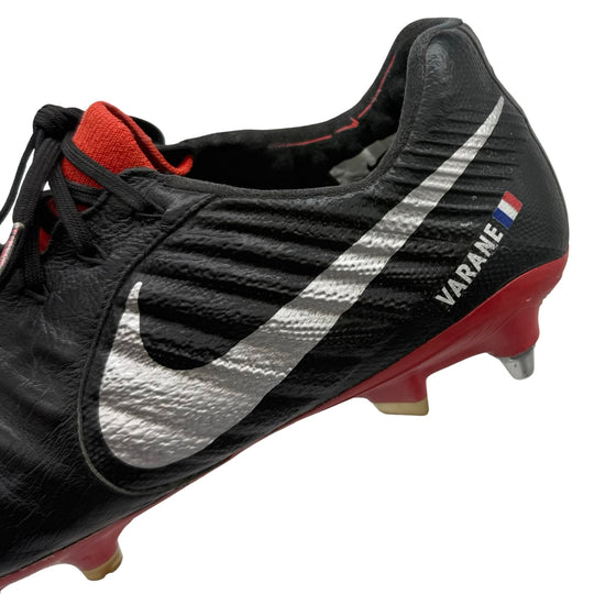 Raphaël Varane Match Worn, Photo-Matched Nike Tiempo Legend VII  - 2018/19 & 2018 UEFA Super Cup Final