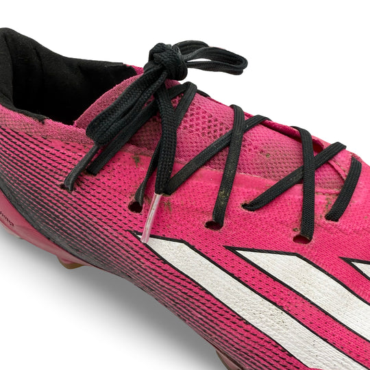 Lisandro Martínez Match Worn, 1 Goal Scored, Photo-Matched Adidas X Speedportal.1 - 2023 Carabao Cup Final & 2022/23