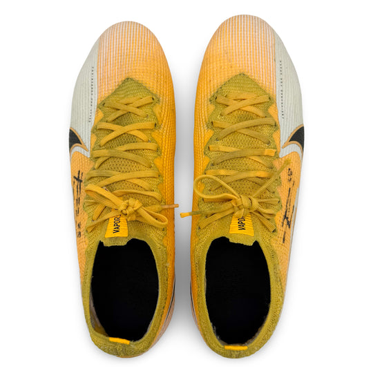 Eberechi Eze | Match-Worn Boots | Dual Hand-Signed | 2020/21 | Crystal Palace