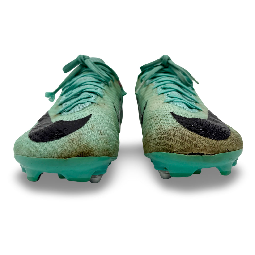 Jérémy Doku Match Worn, 2 Goals & 4 Assists, Photo-Matched Nike Mercurial Vapor 15 Elite - 2023/24 4-In-A-Row Season, PL Assist Record