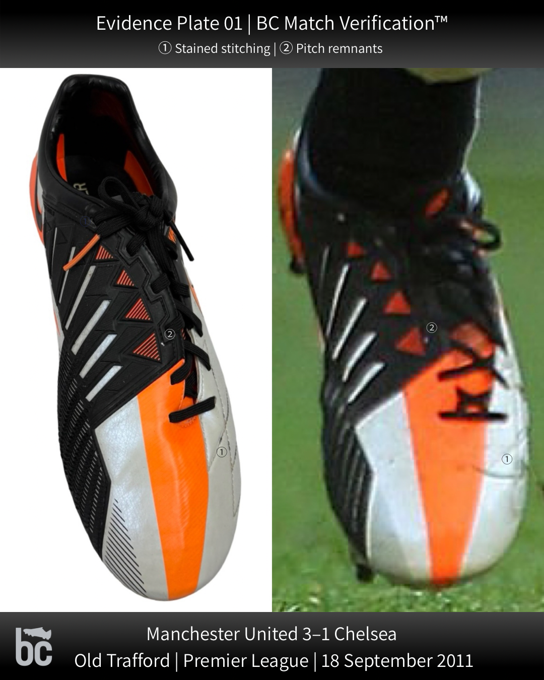 Wayne Rooney | Match-Worn Boots | 2011/12 | Career Best Premier League Goal Tally | Manchester United