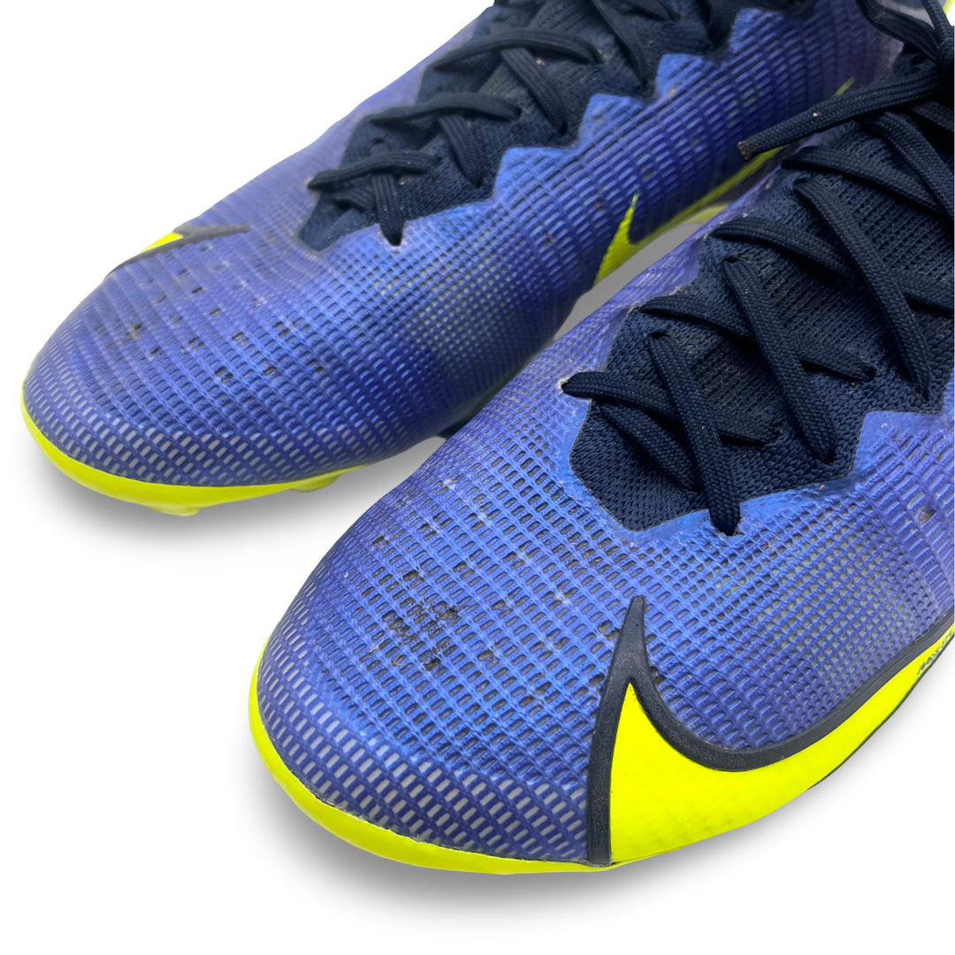Jadon Sancho Match Worn, Photo-Matched, 1 Goal Scored, Nike Mercurial Superfly 8 Elite - 2021/22