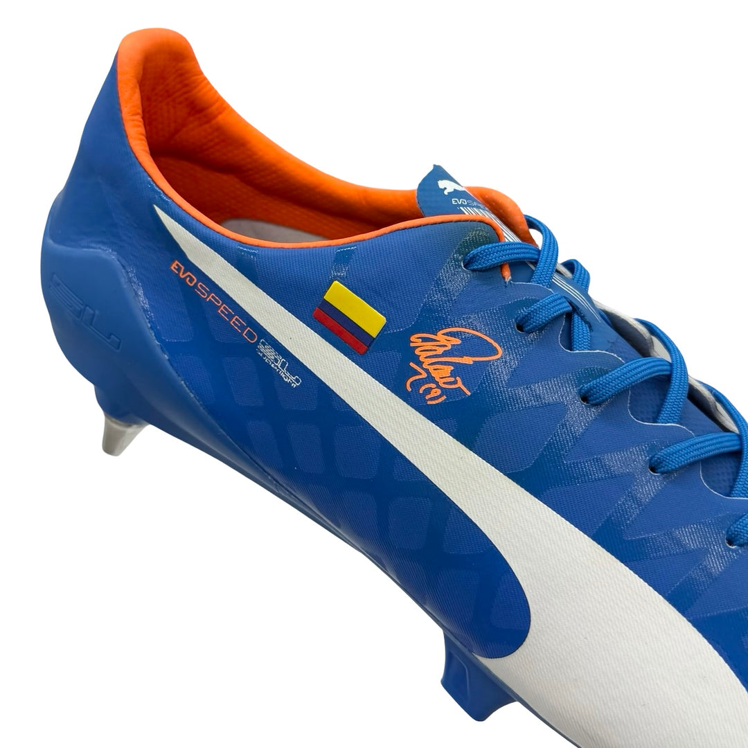 Radamel Falcao Match Issued Puma EvoSpeed SL - 2015/16