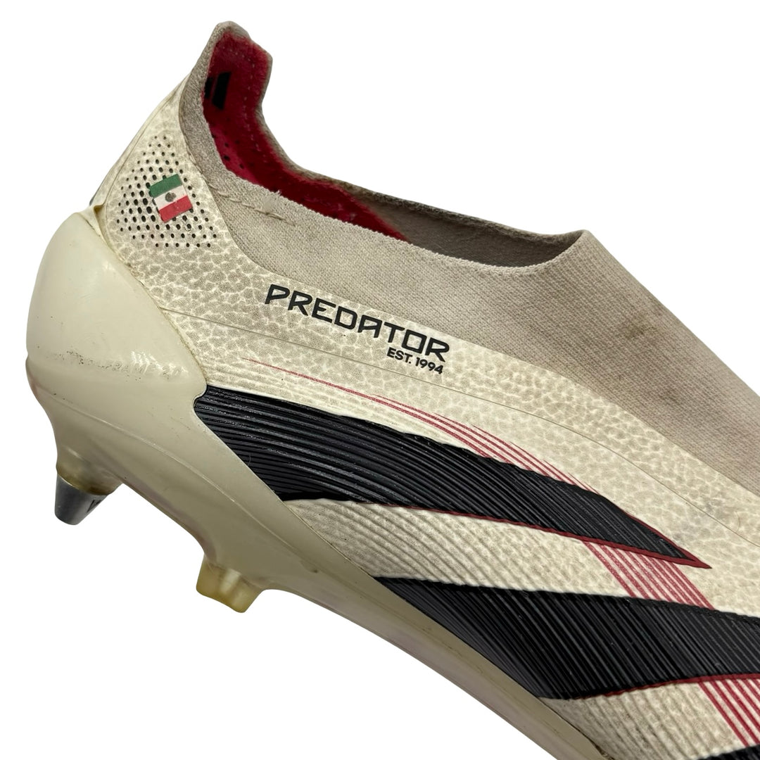 Adidas Predator Elite Laceless de Edson Álvarez, usadas en partidos y fotocombinadas - 2024/25
