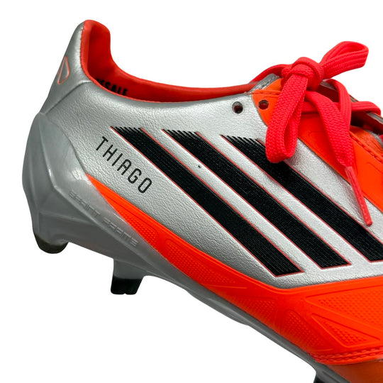 Lionel Messi Match Worn, Photo-Matched, Dual Signed Adidas F50 Adizero - 2012/13 4th Ballon d'Or Season, Record Breaking 91 Goal Year