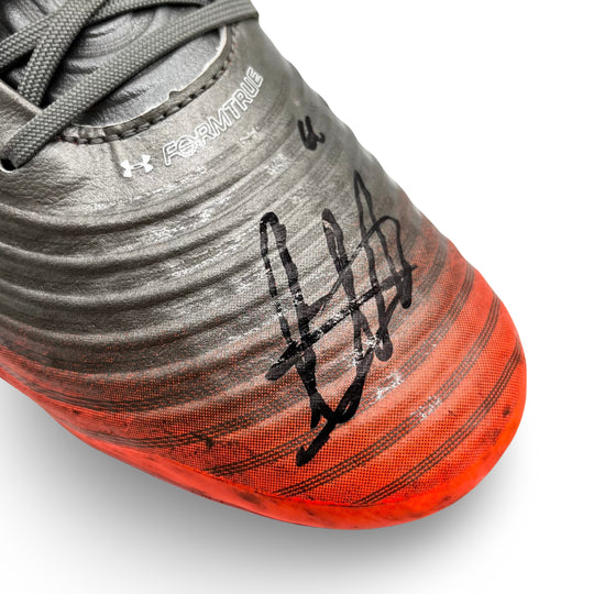 Trent Alexander-Arnold Match Worn, Photo-Matched, Dual Signed Under Armour Magnetico Control Pro - 2019/20 Premier League Title Winning Season