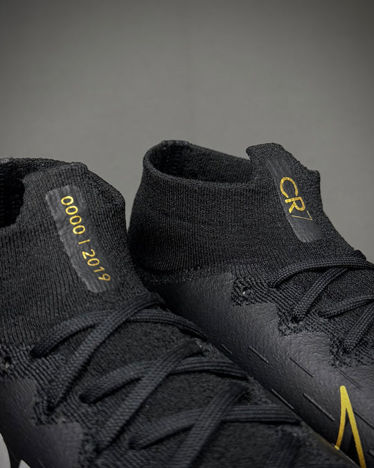 Cristiano Ronaldo | Match-Issued Boots | CR7 Black Gold | 2018/19 | Juventus