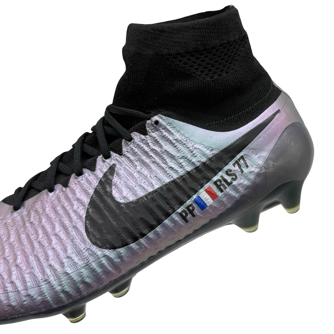 Paul Pogba Match Issued 1/1 Custom Nike Magista Obra - 2015/16