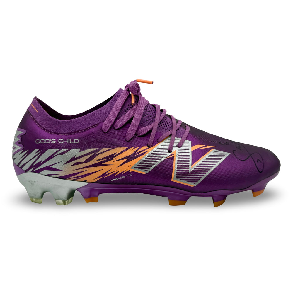 Bukayo Saka Match Worn, Photo-Matched, Dual Signed New Balance Furon V8 Elite - 2024/25